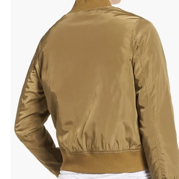 Elodie Cross Stitch Lightweight Bomber Jacket - Picture 5 of 15